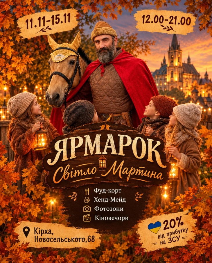 ЯРМАРОК «СВІТЛО МАРТИНА»