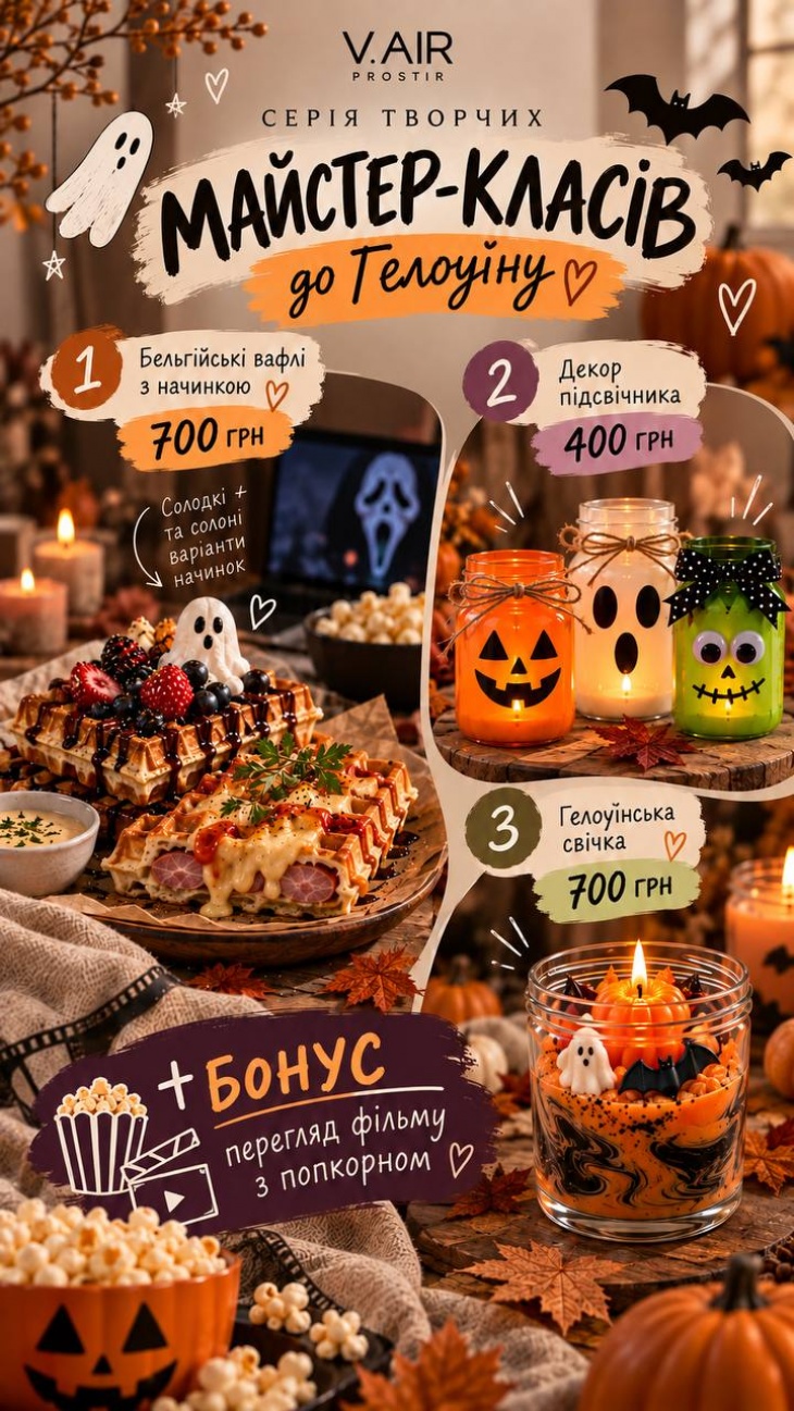 HALLOWEEN у V.AIR PROSTIR HALLOWEEN у V.AIR PROSTIR