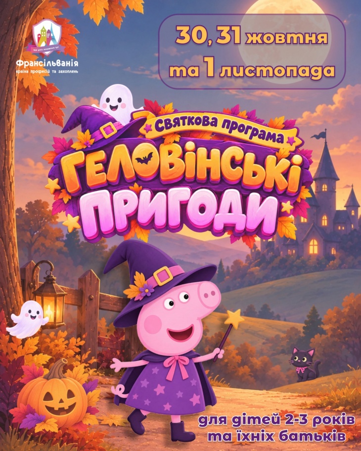 Святкова програма до Halloween у Франсільванії