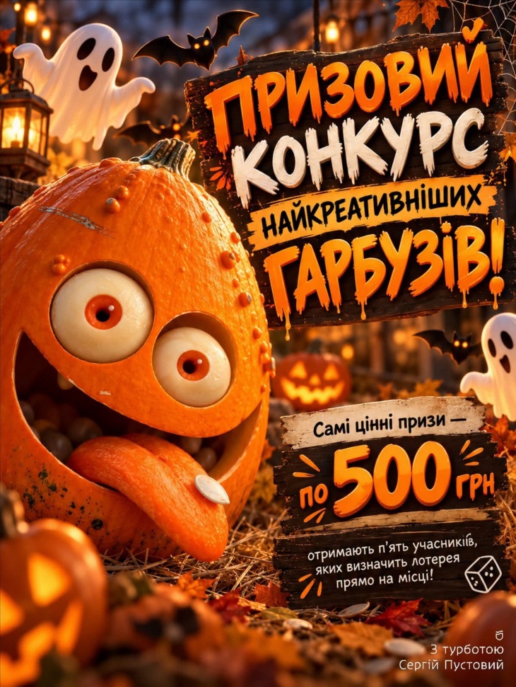 Творчий конкурс гарбузів