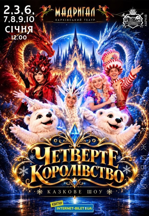 Театр "Мадригал". Мюзикл "Четверте королівство"