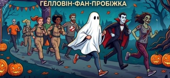 Запрошуємо вас на містичну Гелловін-фан-пробіжку «Привиди Бігової Атмосфери»