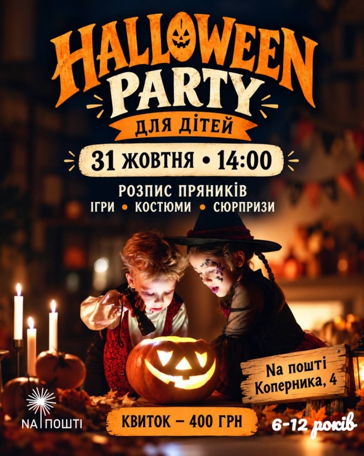 HALLOWEEN PARTY ДЛЯ ДІТЕЙ HALLOWEEN PARTY ДЛЯ ДІТЕЙ