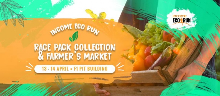 Income Eco Run: Race Pack Collection & Farmer's Market