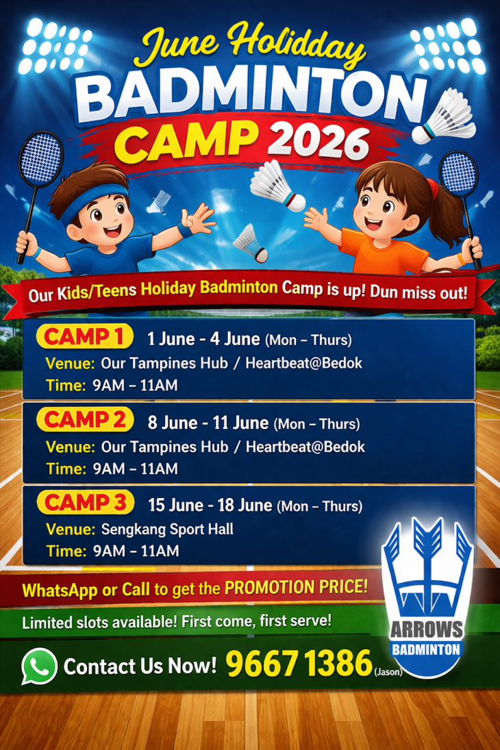 June Holiday Badminton Camp