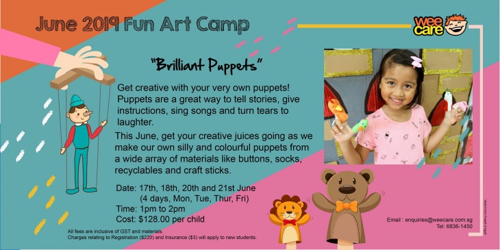 June 2019 Fun Art Camp