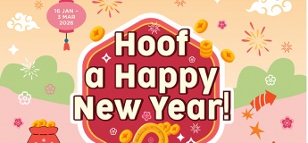 Hoof a Happy New Year @ Northpoint Shopping Centre