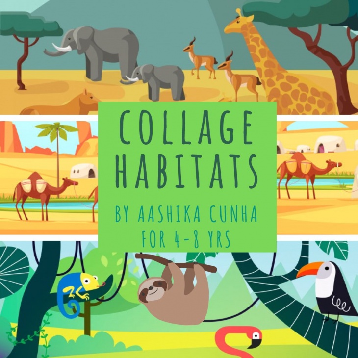 Animal Habitats – Collage Workshop