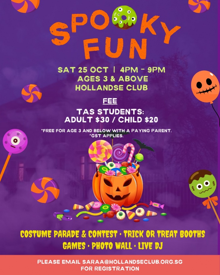 Halloween Party with Tanglin Arts Studio