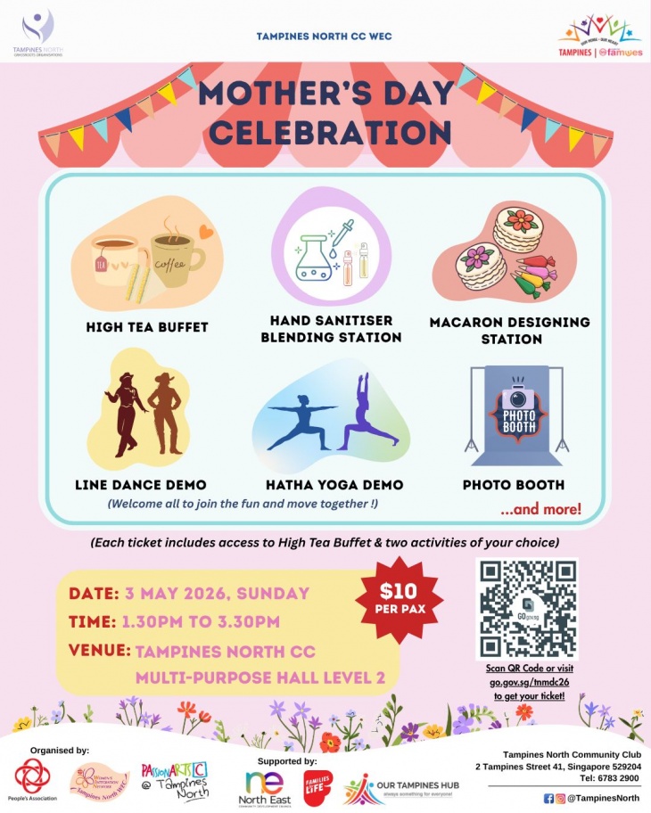 Mother's Day at Our Tampines Hub Mother's Day at Our Tampines Hub