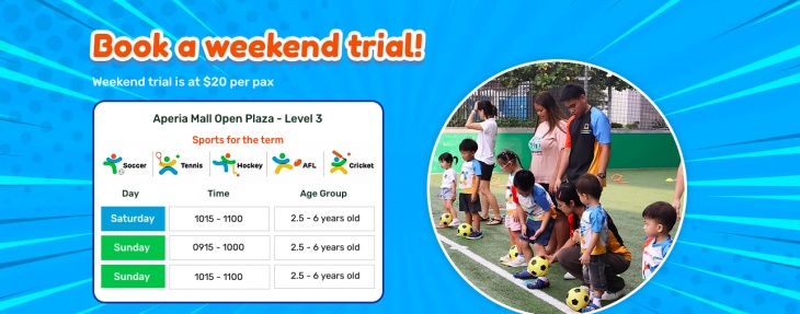 Trial Classes with Ready Steady Go Kids Singapore