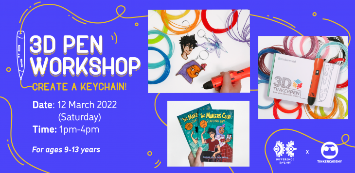 3D Pen Workshop - Create a Keychain! 3D Pen Workshop - Create a Keychain!