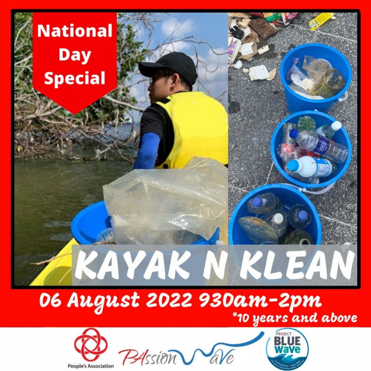 Kayak ‘N’ Klean National Day Special @PA PAssion WaVe