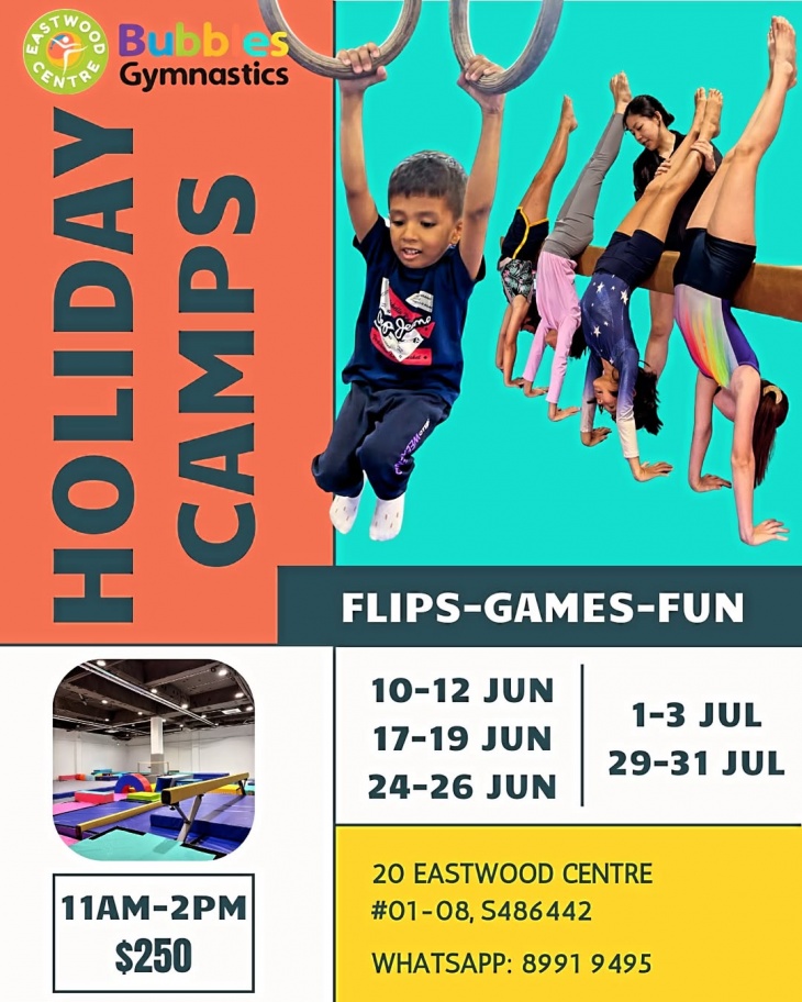 Holiday Camp @Bubbles Gymnastics Holiday Camp @Bubbles Gymnastics