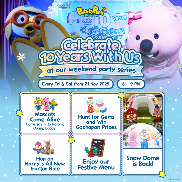 Let's Dive into The Fun @Pororo Park Singapore Let's Dive into The Fun @Pororo Park Singapore
