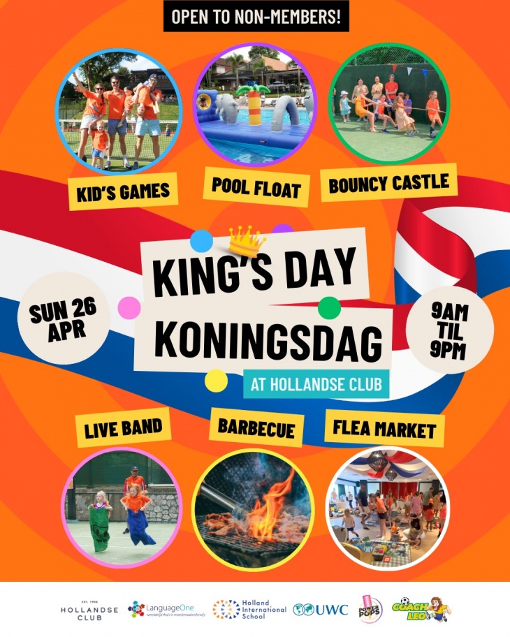 Kids King's Day @Hollandse Club Singapore