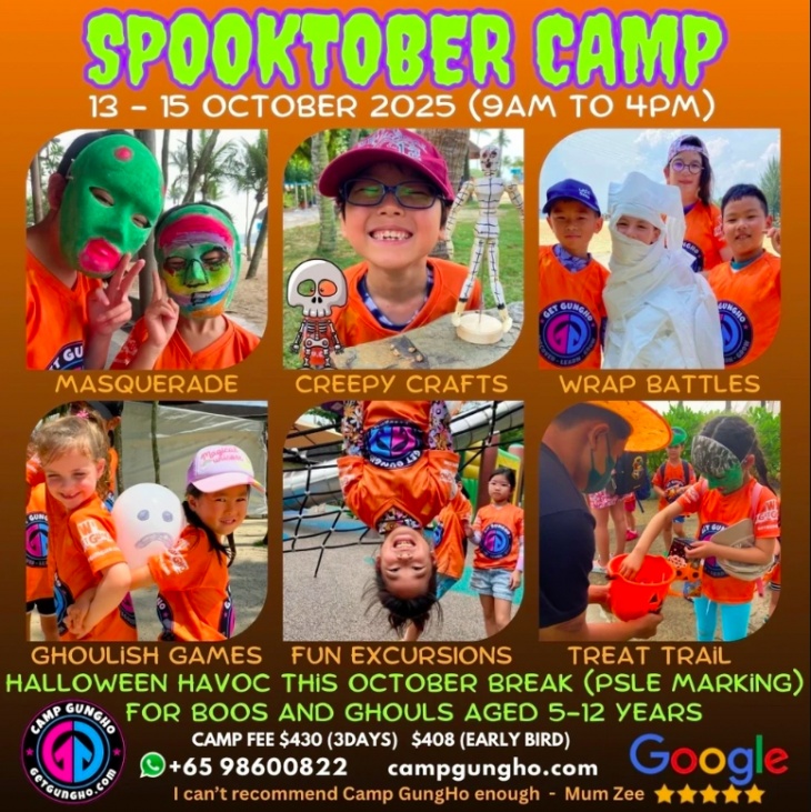 Camp GungHo ‘Spooktacular Sentosa’