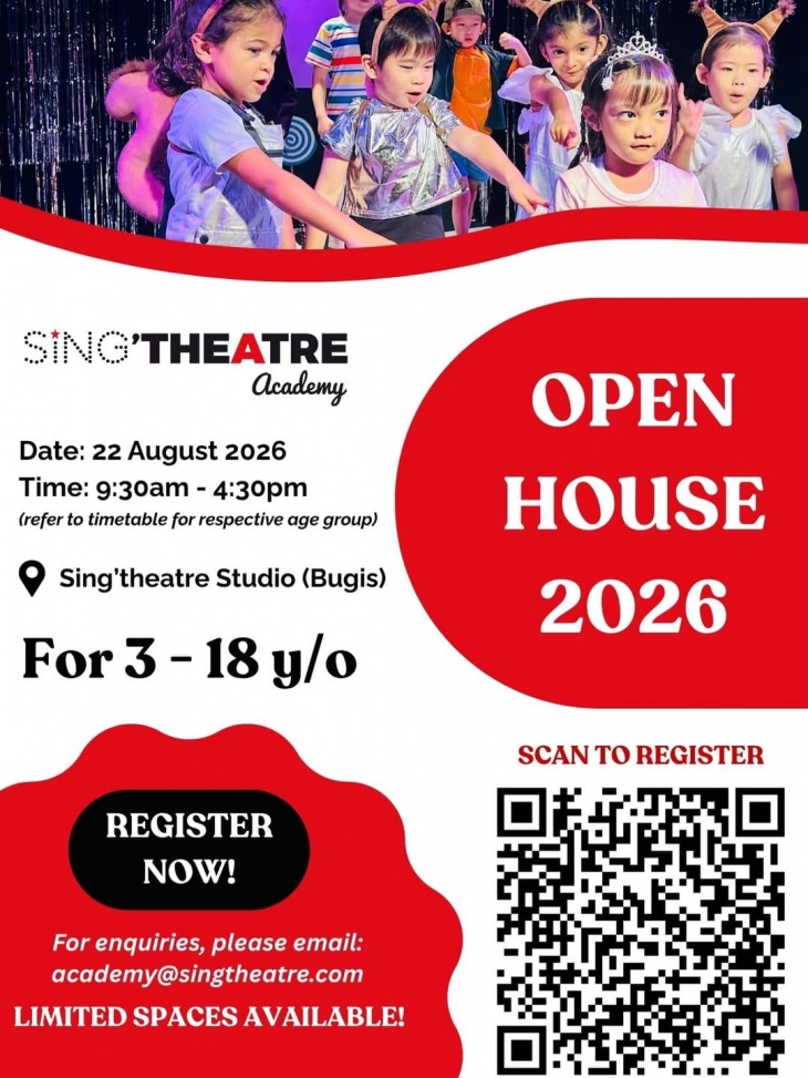 Sing’theatre Academy Open House Sing’theatre Academy Open House