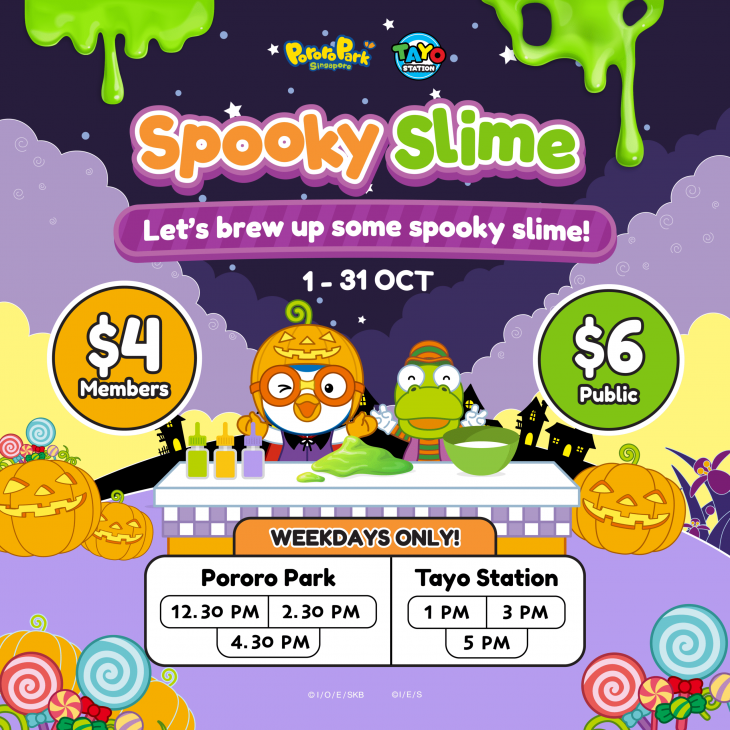 Spooky Slime @Pororo Park Singapore