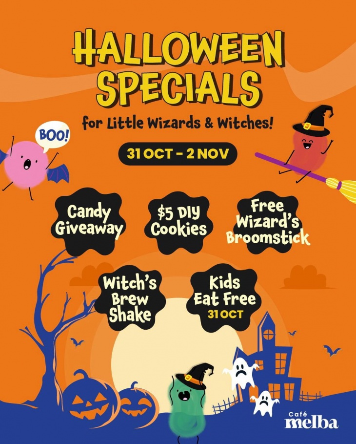 Halloween @Café Melba at Goodman Arts Centre