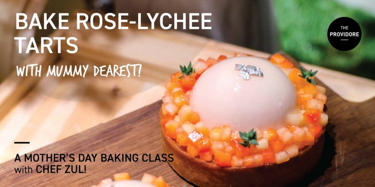 Mother's Day Rose-Lychee Tart Baking Class