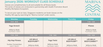 Workout Class Schedule