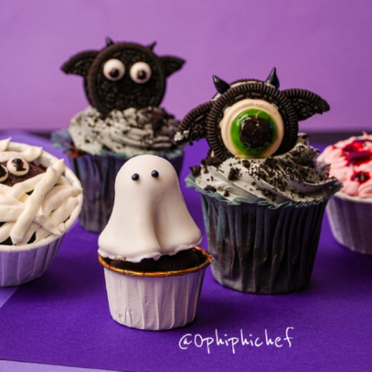 Spooky Scary Cupcakes class