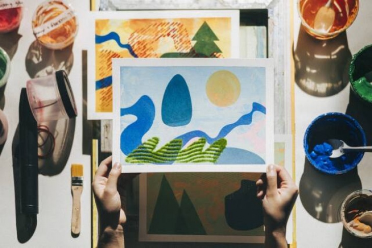 Screenprinting Workshop | Flocked Landscapes Screenprinting Workshop | Flocked Landscapes