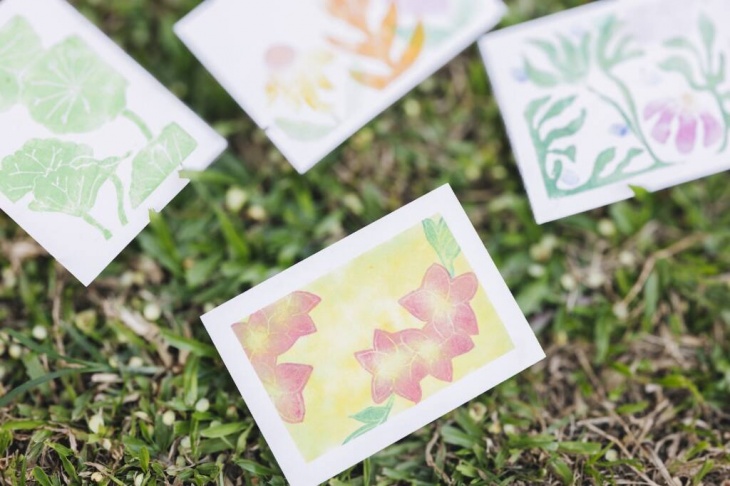 Arty Afternoon | Garden City Sights: Postcard Monotypes Arty Afternoon | Garden City Sights: Postcard Monotypes