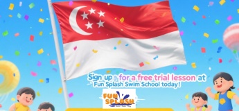 Celebrate SG60 with Fun Splash Swim School!