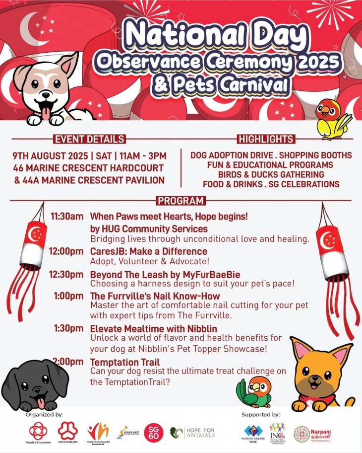 National Day Observance Ceremony & Pets Carnival National Day Observance Ceremony & Pets Carnival