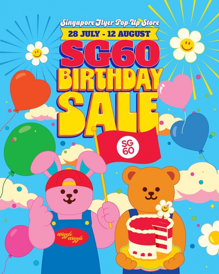 WIGGLE WIGGLE SG60 Birthday Sale WIGGLE WIGGLE SG60 Birthday Sale