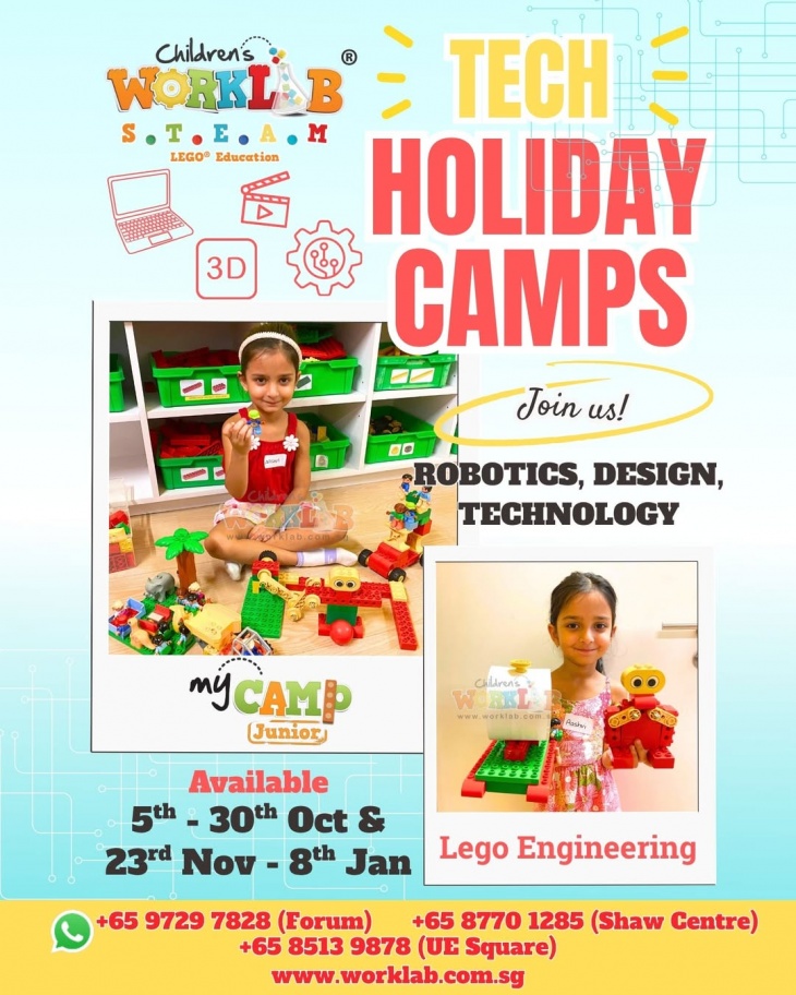 Tech Holiday Camps @ Children’s Worklab Tech Holiday Camps @ Children’s Worklab