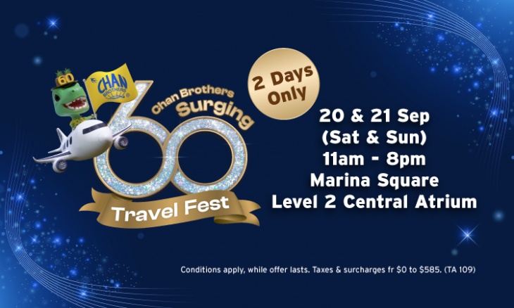 Chan Brothers Surging 60 Travel Fest