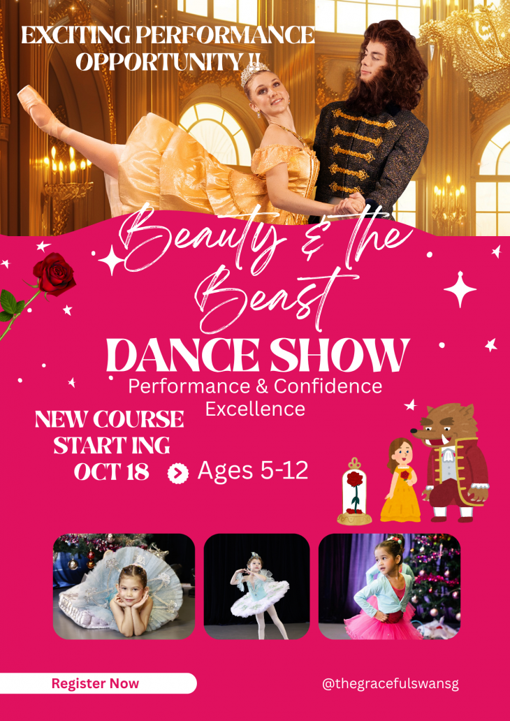 Beauty & The Beast Christmas Ballet Performance Training