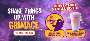 Drive-Thru x Grimace Special