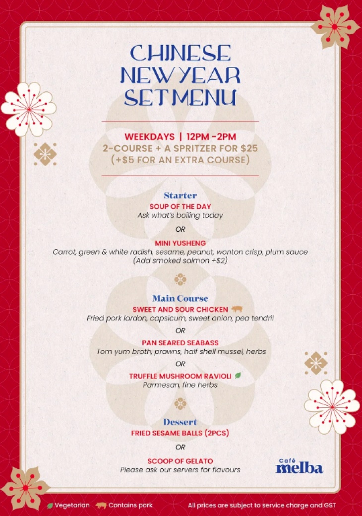 CNY Set Lunch CNY Set Lunch