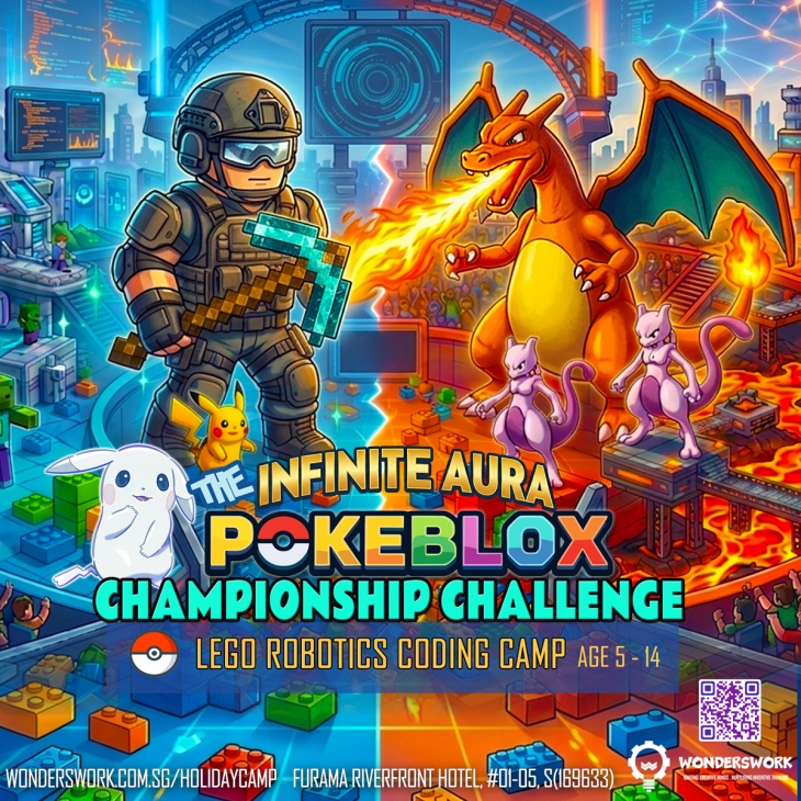 Infinite Aura Pokeblox Lego Robotics Coding Summer School Holiday Camp Infinite Aura Pokeblox Lego Robotics Coding Summer School Holiday Camp