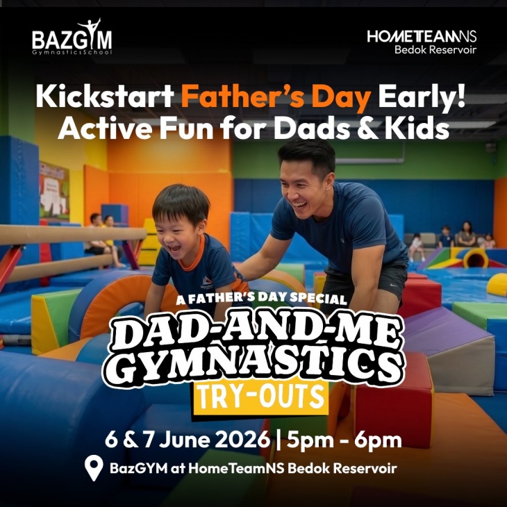 Dad-and-Me Gymnastics