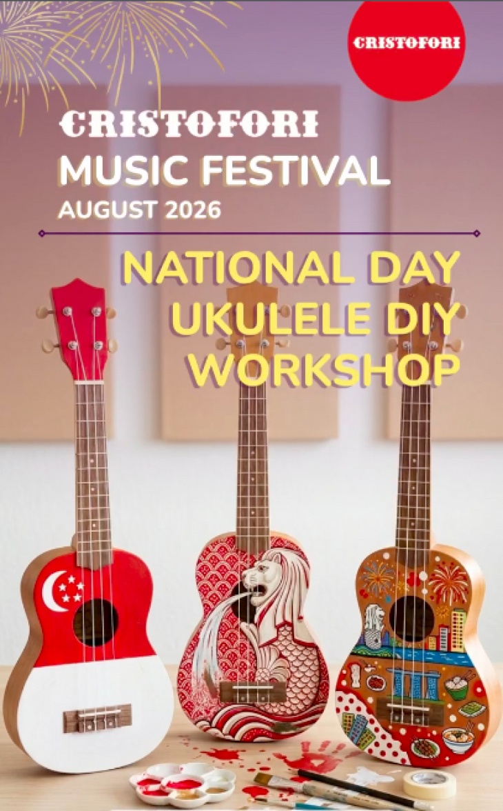 Singapore National Day Ukulele DIY Workshop