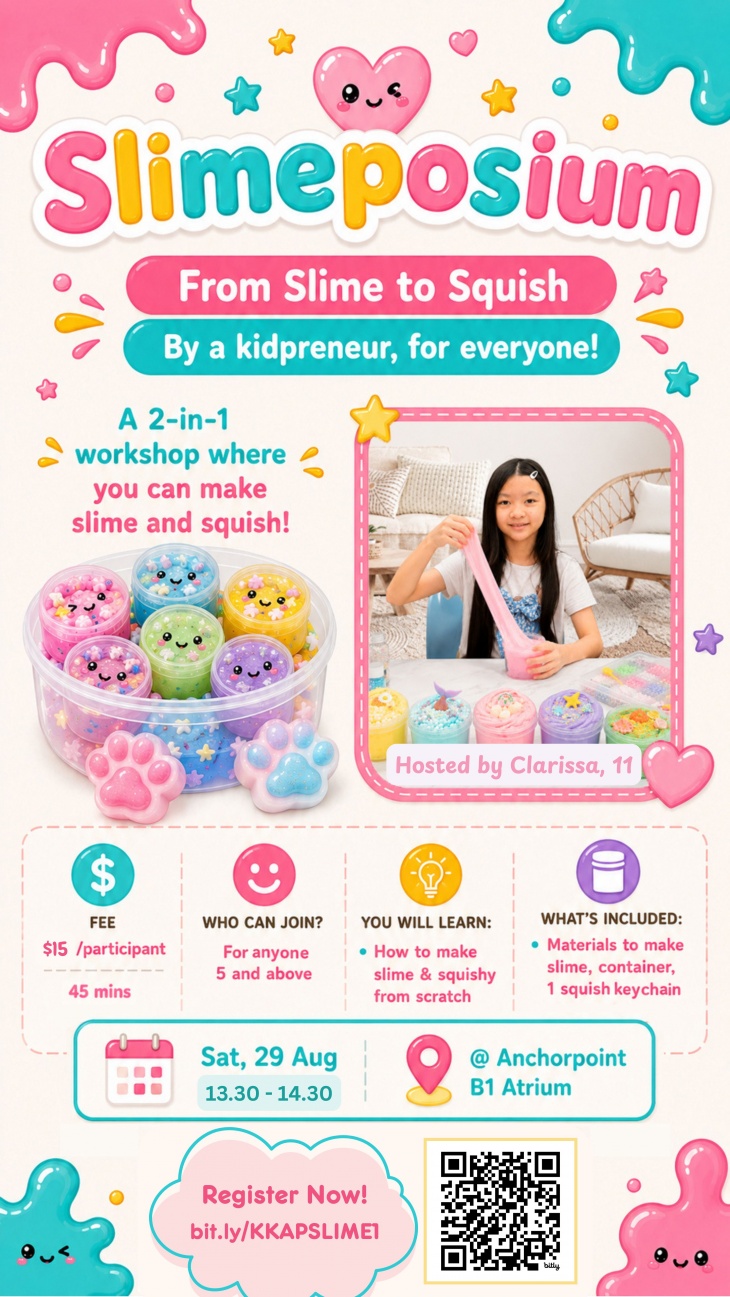 Slimeposium (2-in-1 Slime Squishy Workshop)