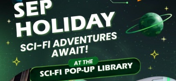 Sci-Fi Pop-Up Library