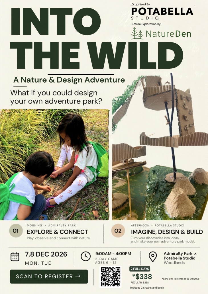 Into the Wild | A Two-Day Nature & Design Holiday Camp (Ages 7–12) Into the Wild | A Two-Day Nature & Design Holiday Camp (Ages 7–12)