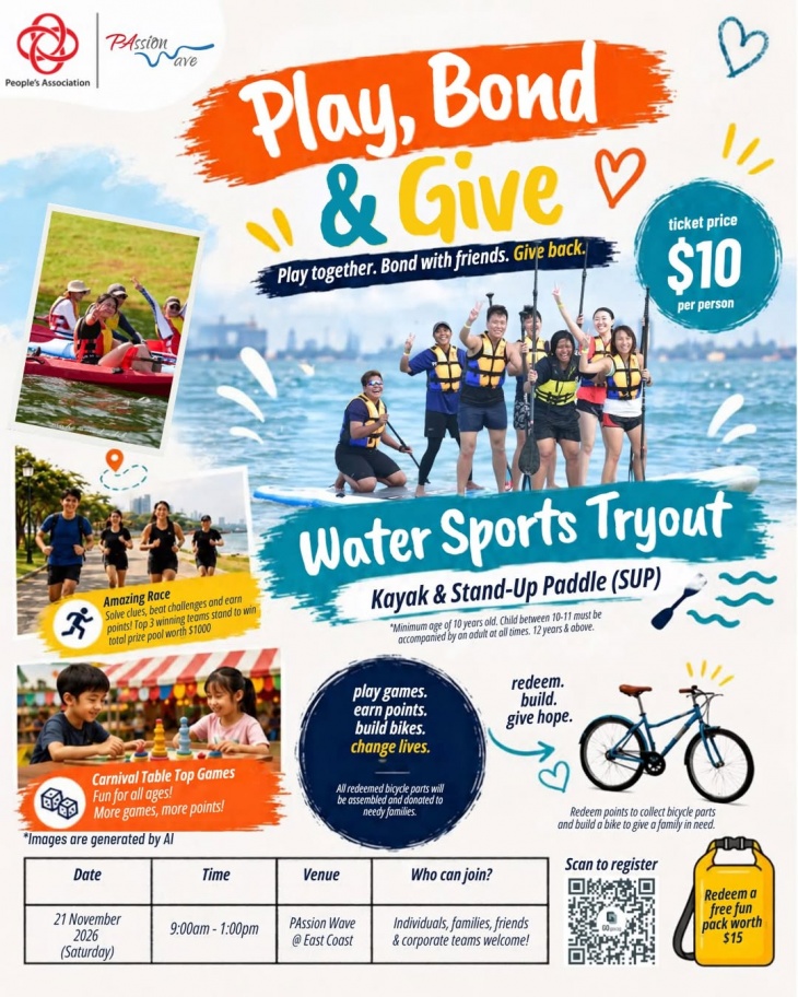 Play, Bond and Give Play, Bond and Give