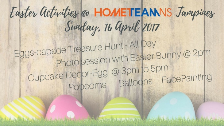 Easter Activities @ HomeTeamNS Tampines Easter Activities @ HomeTeamNS Tampines