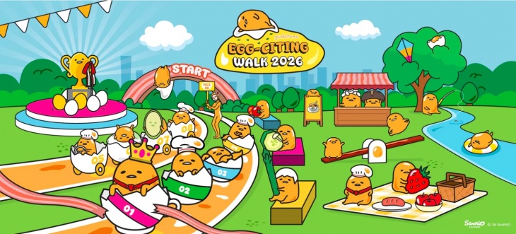 Gudetama Egg-citing Walk