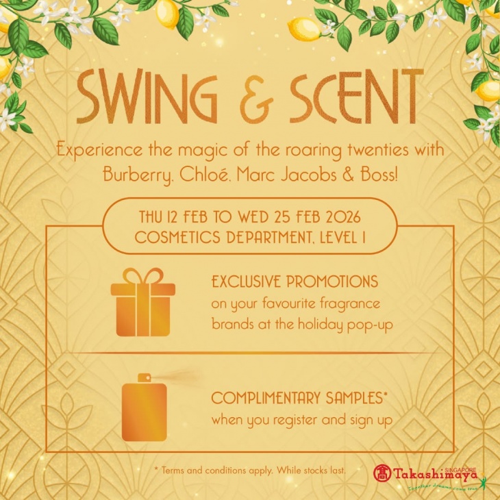Swing & Scent pop-up