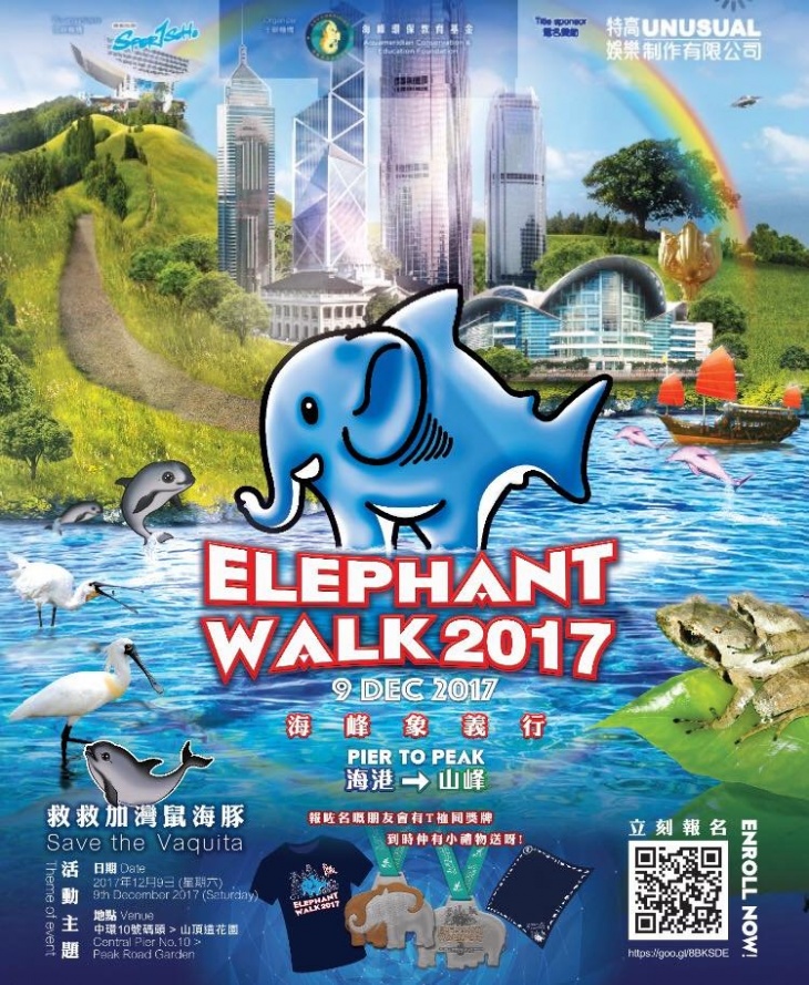 Elephant walk  Save the vaquita