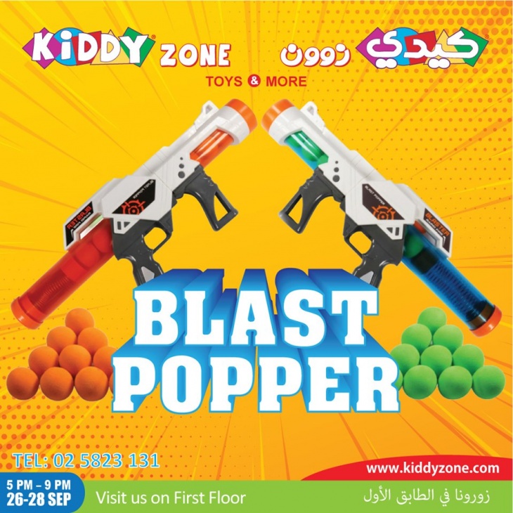Blast Popper Fun @ Kiddy Zone
