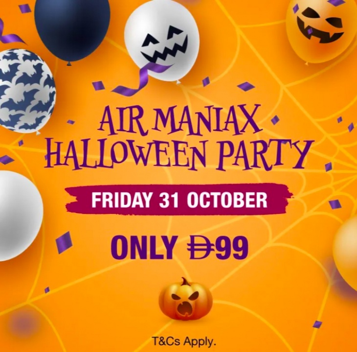 Air Maniax Halloween Party Air Maniax Halloween Party